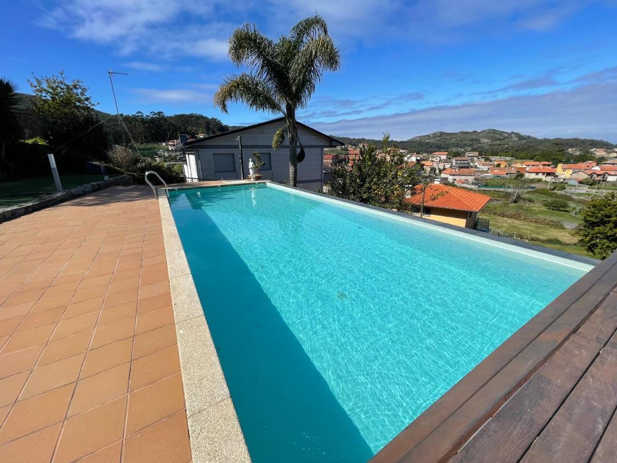 Chalet Con Vistas Al Mar, Piscina, Pista Futbol...Ideal Para Familias Con Ninos Villa Baredo Esterno foto