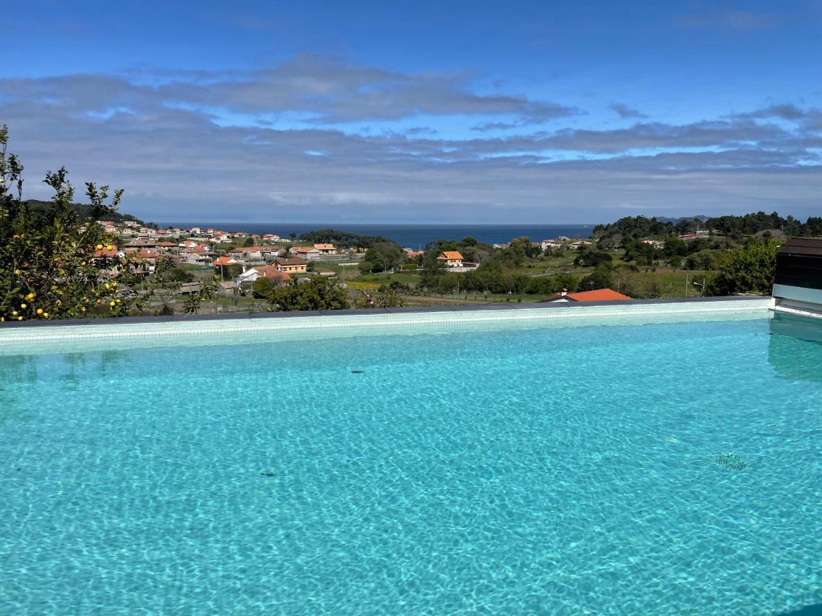 Chalet Con Vistas Al Mar, Piscina, Pista Futbol...Ideal Para Familias Con Ninos Villa Baredo Esterno foto